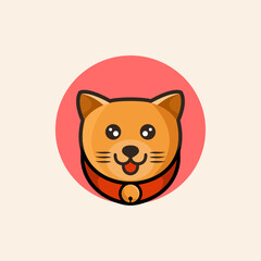 Cute cat illustration design character