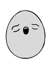 Gähnendes singendes Ei 