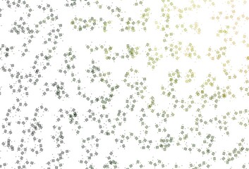 Light Green, Red vector background with straight lines, dots.