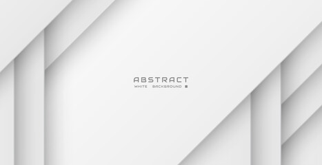 Abstract white background with creative scratch and overlapping shape