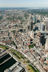 Obraz premium Downtown Montreal Quebec Canada