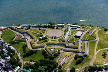 Naklejka premium Le Citadelle de Quebec. Quebec City Canada
