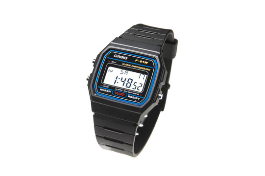 Casio F-91W from the eighties is a still very popular wristwatch