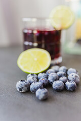 Blueberry juice
