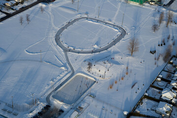 Winter Sports Vaudreuil-Dorion Quebec Canada