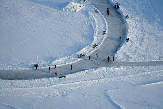 Winter Sports Vaudreuil-Dorion Quebec Canada