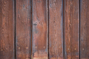 Close view of wooden planks texture