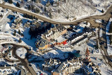 Ski Resort of Le Mont-Tremblant Quebec Canada