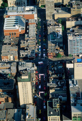 Downtown Montreal in Summer Quebec Canada