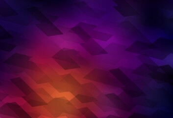 Dark Pink, Yellow vector background in polygonal style.