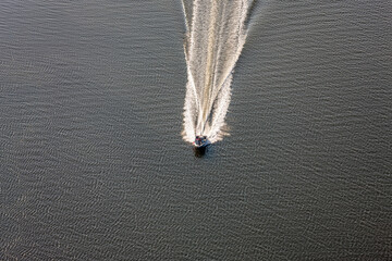 Small Boat off Prince Edward Island Canada