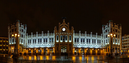 Fototapeta premium Estación del Norte, Valencia, España
