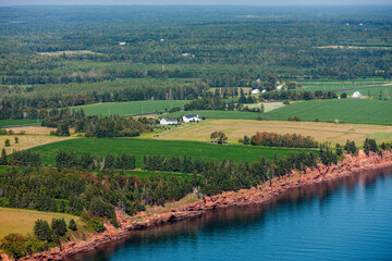 Obraz premium Agriculture Prince Edward Island Canada