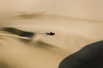 Desert Country Travel by Jeep Ica Peru