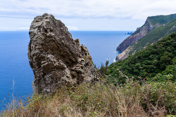 Vereda da Boca do Risco walking path in Madeira’s island north-eastern coast