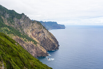 Vereda da Boca do Risco walking path in Madeira’s island north-eastern coast