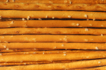 salted sticks snacks baked food