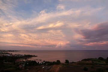 Kueste bei Kalithea auf Rhodos