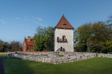 Fototapeta na wymiar Saltworks Castle Tower - Wieliczka, Poland