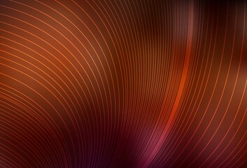 Dark Red vector background with stright stripes.