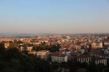 Obraz na płótnie Canvas view of a italian city II