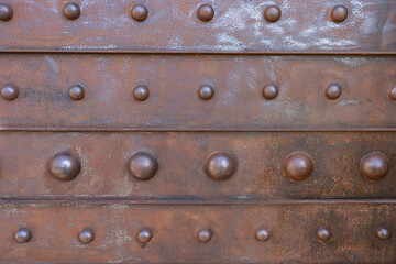 rusty metal sheet wall for background