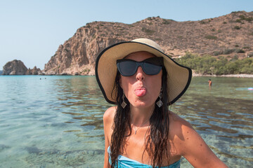Girl in Greece