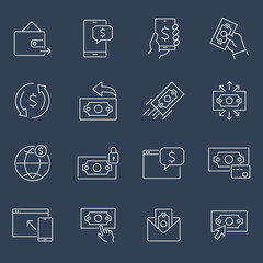 payment icons set . payment pack symbol vector elements for infographic web