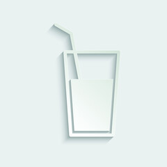 juice icon cocktail drink vector icon