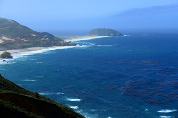 Fototapeta na wymiar Big Sur California Pacific Ocean