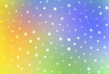 Fototapeta premium Light Multicolor vector layout in New Year style.