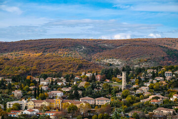 Forcalquier village de Haute Provence
