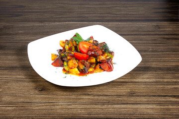 Fried Vegetables Asian cuisine