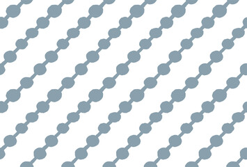 北欧風のブルーの斜めのドットラインの白背景の壁紙
