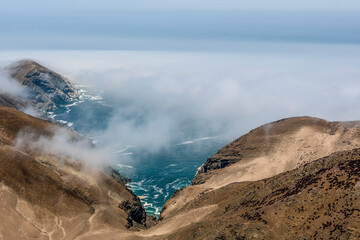 Isolated Pacific Coast South of Chimbote Ancash Peru
