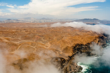The Coast Between Huarney et Paramonga Ancash Region Peru