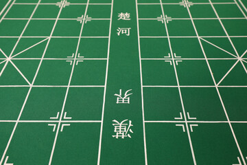 Fototapeta premium Close up of Chinese chess board