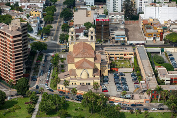 Central Downtown Commercial and Financial Districts Capital City Lima Peru