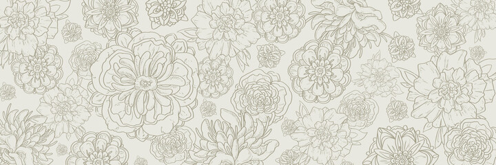 flowers wood texture background