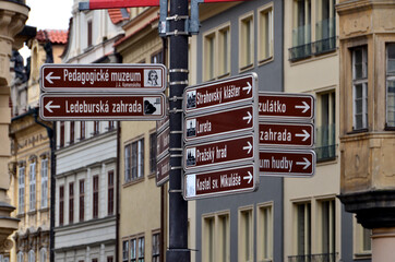 sign on a street at old town