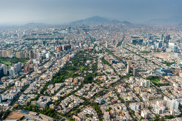 Central Downtown Commercial and Financial Districts Capital City Lima Peru