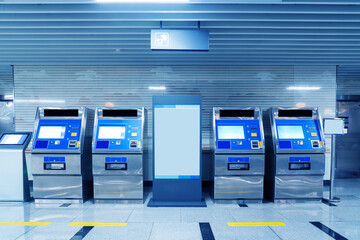Nanchang Metro Automatic Ticket Vending Machine