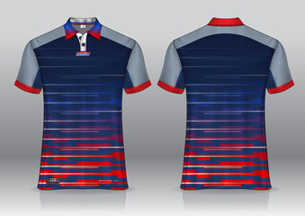 polo shirt uniform design for outdoor sports