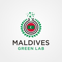 Maldives Green Lab Logo Vector