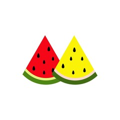 watermelon icon design vector templates