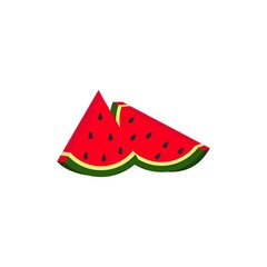 watermelon icon design vector templates