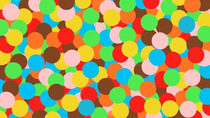 マーブルドット　カラフル