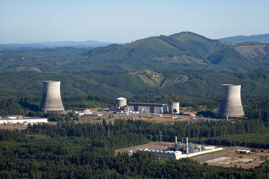 Satsop Nuclear Power Plant Washington USA