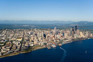 Downtown Seattle Washington USA