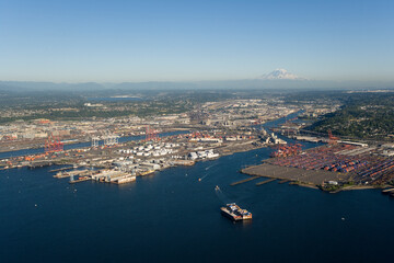 Fototapeta premium Downtown Seattle Washington USA